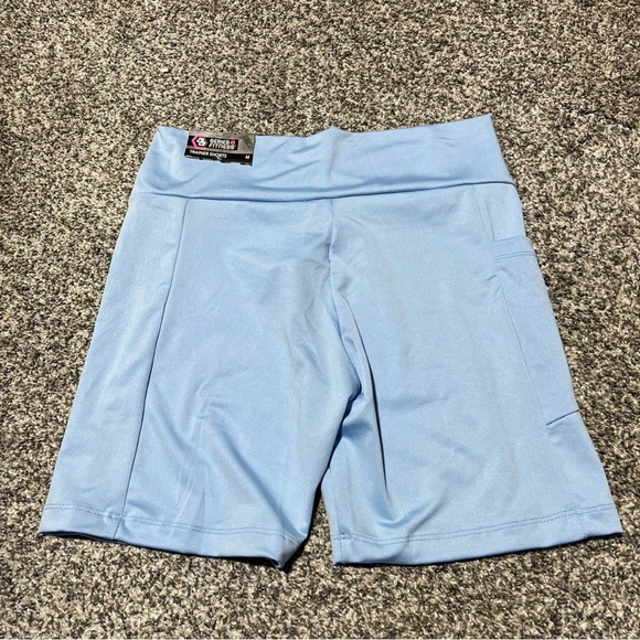 Women Series 8 Biker Trainer  Shorts - Blue, Size M NWT - Picture 7 of 9